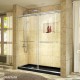 Charisma Bypass Sliding Shower Door & Base