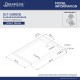 Charisma Bypass Sliding Shower Door & Base