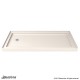 Charisma Bypass Sliding Shower Door & Base