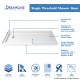 Charisma Bypass Sliding Shower Door & Base