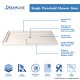 Charisma Bypass Sliding Shower Door & Base
