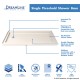 Charisma Bypass Sliding Shower Door & Base