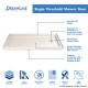 Charisma Bypass Sliding Shower Door & Base