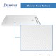 Charisma Bypass Sliding Shower Door & Base