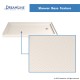 Charisma Bypass Sliding Shower Door & Base