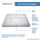 Charisma Bypass Sliding Shower Door & Base