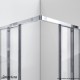 Cornerview Shower Enclosure, Base, and Backwall Kit