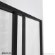 Cornerview Shower Enclosure, Base, and Backwall Kit
