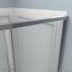 Cornerview Shower Enclosure, Base, and Backwall Kit