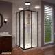 Cornerview Shower Enclosure & Base Kit